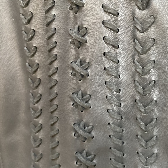 BLANK DENIM NYC whipstitch faux leather pant - Picture 6 of 11